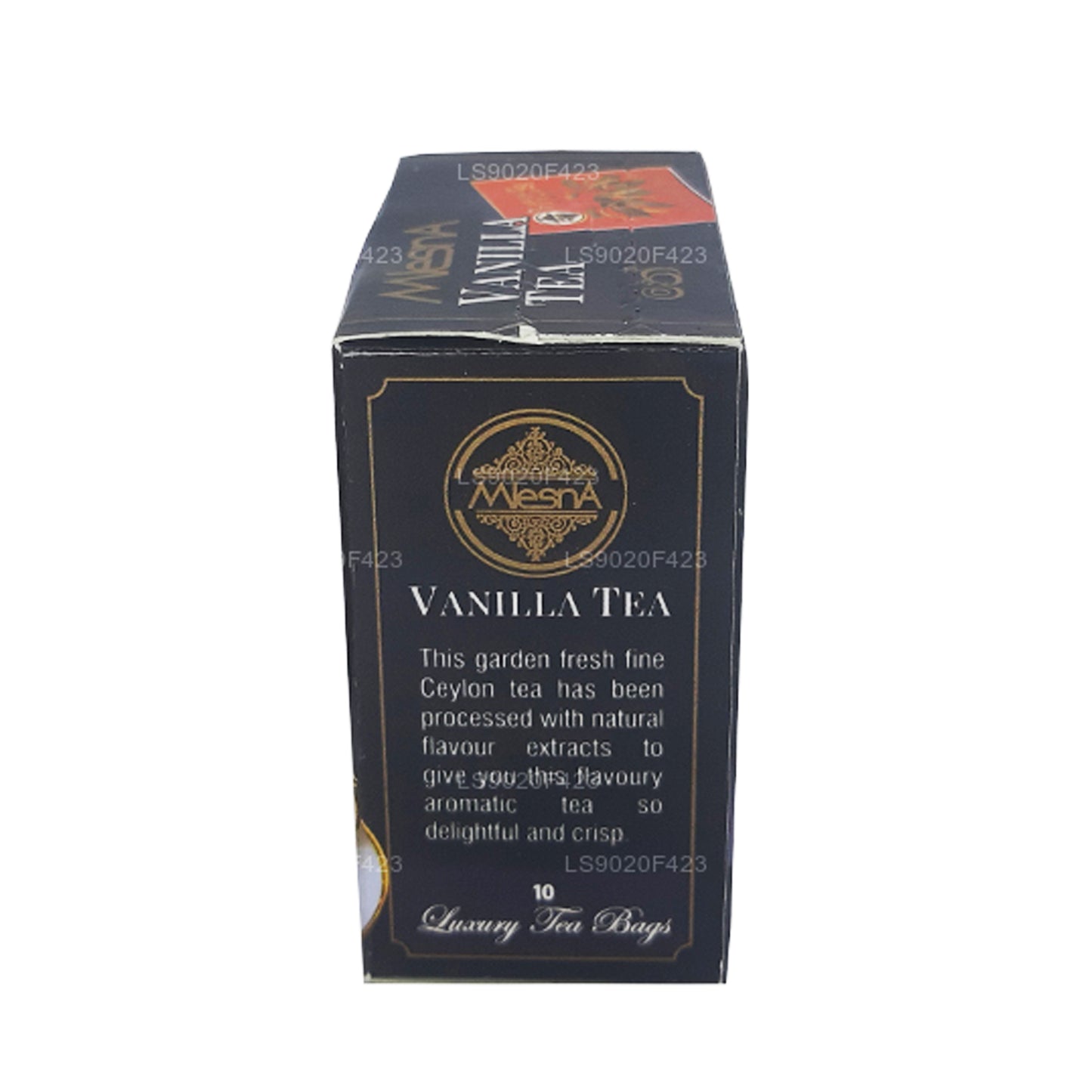 Té de vainilla Mlesna (20 g) 10 bolsitas de té de lujo
