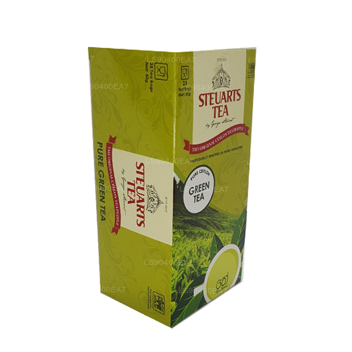 Té verde puro George Steuart (50 g) 25 bolsitas de té