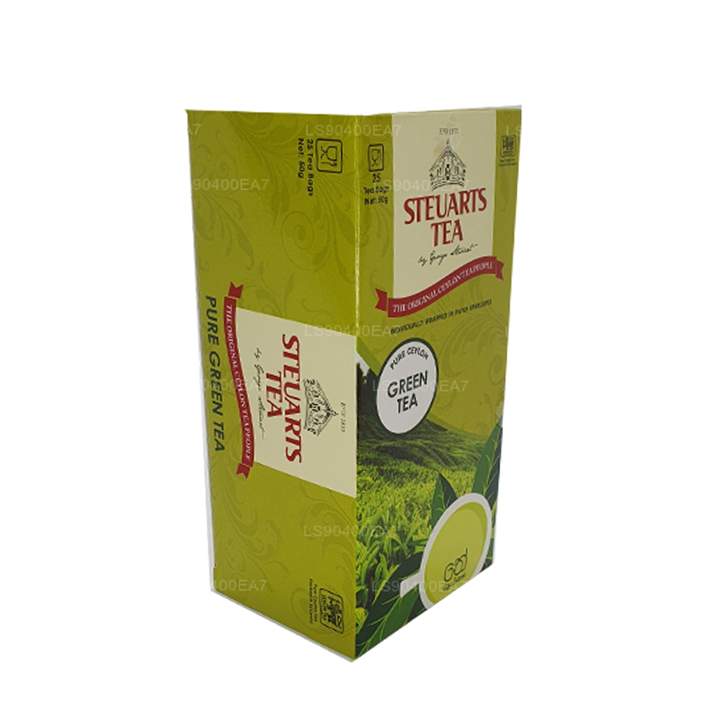Té verde puro George Steuart (50 g) 25 bolsitas de té