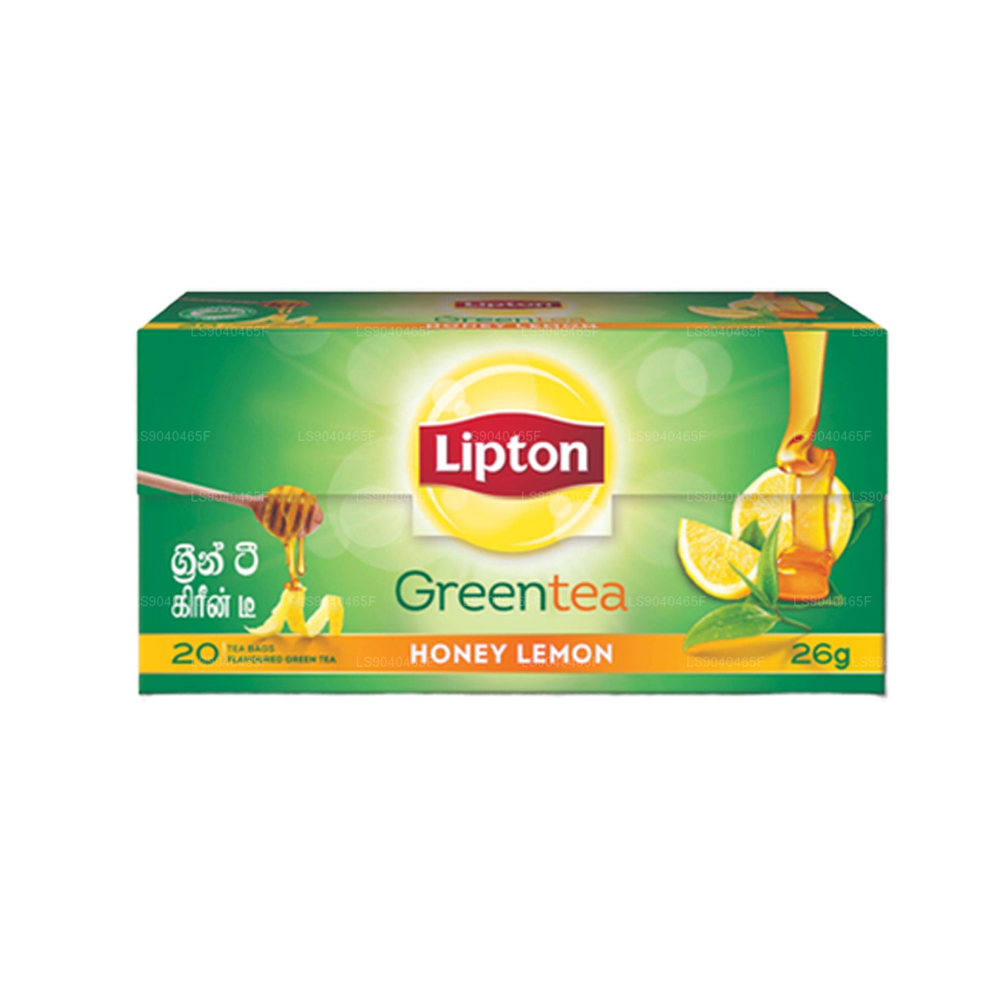 Té verde Lipton, miel y limón (26 g), 20 bolsitas de té