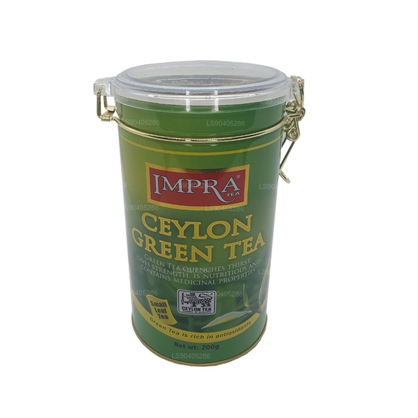 Carrito de té verde Impra con hojas pequeñas (200 g)