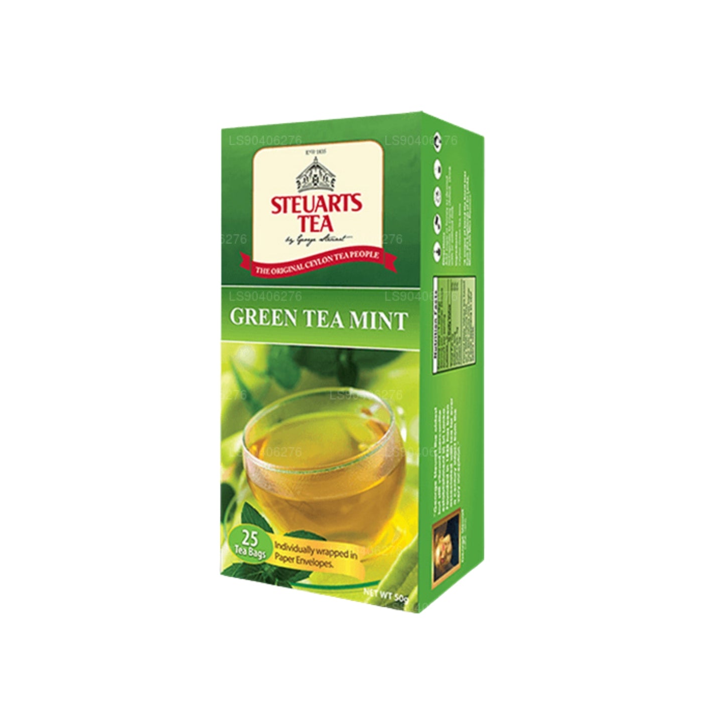 George Steuart Té verde menta (50g) 25 Bolsitas de té