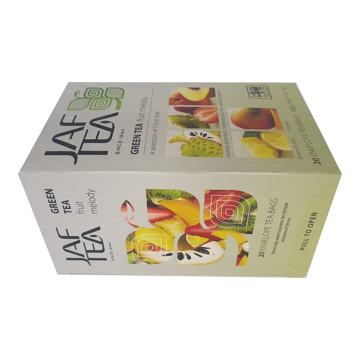 Jaf Tea Pure Green Collection Green Tea Melody (40 g) 20 bolsitas de té