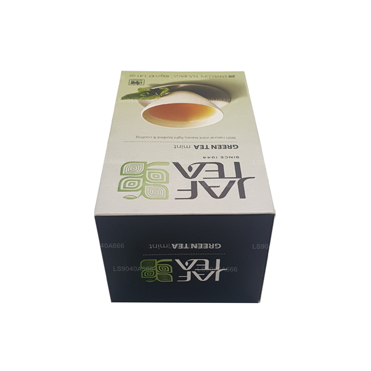 Bolsitas de té Jaf Tea Pure Green Collection para té verde y menta (40 g)