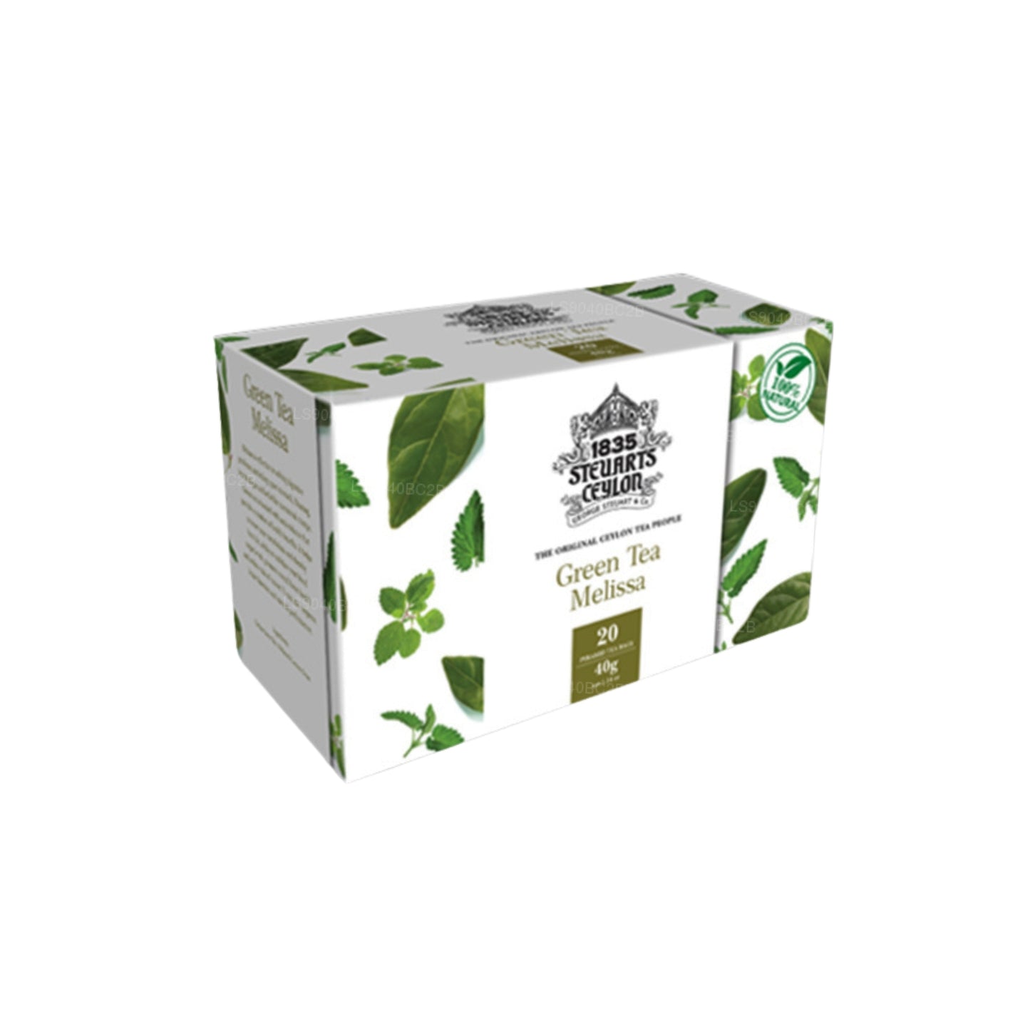 George Steuart Té verde Melissa (40g) 20 Bolsitas de té