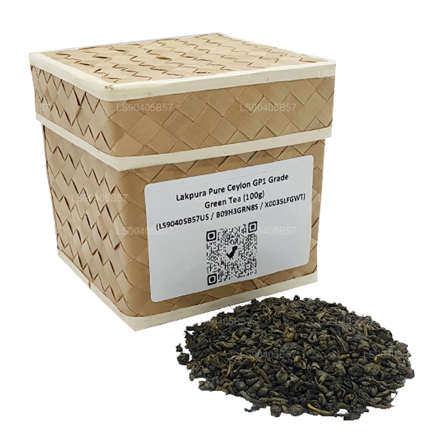Té verde Lakpura Pure Ceylon de grado GP1 (100 g)