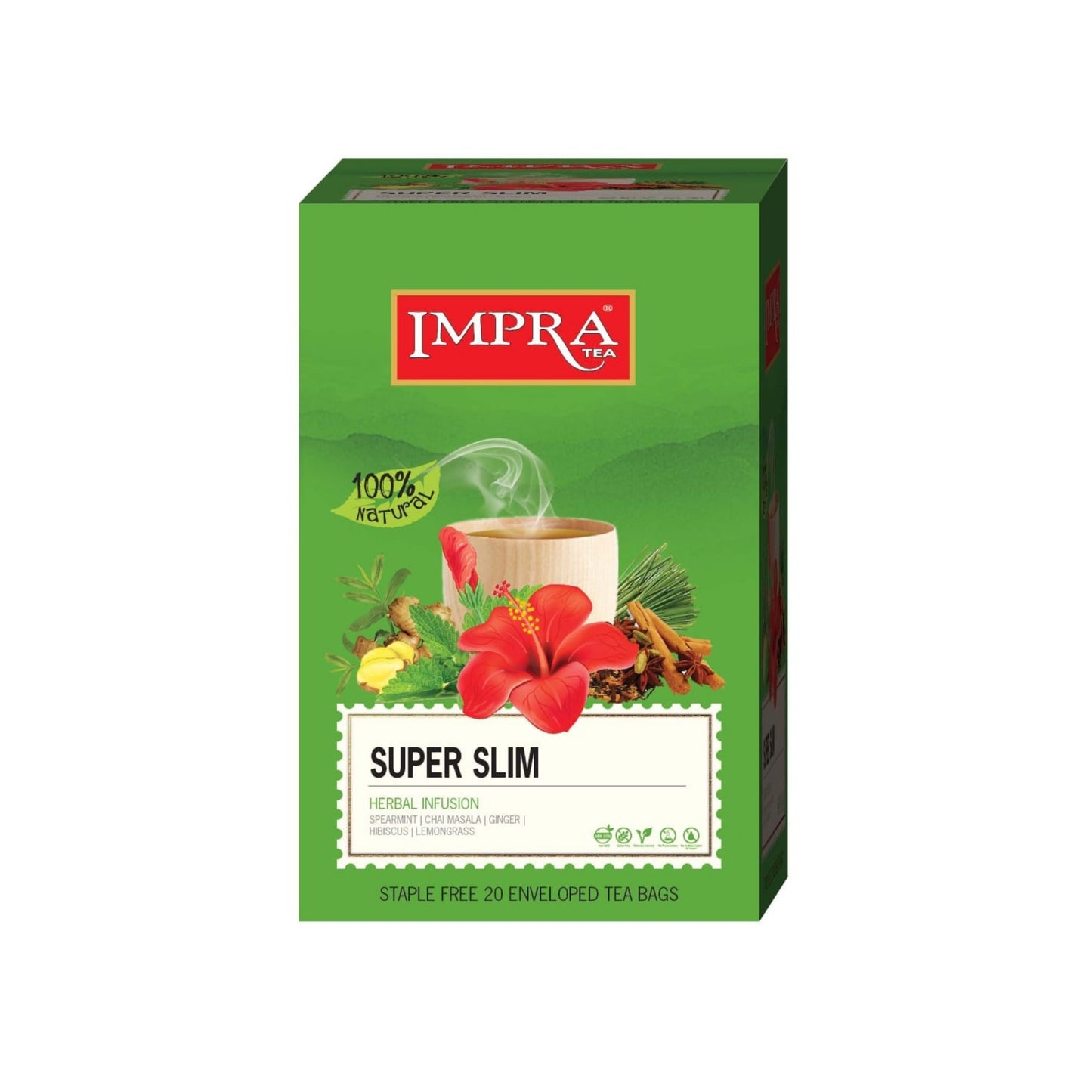 Impra Super Slim Tea (26g) 20 Tea Bags