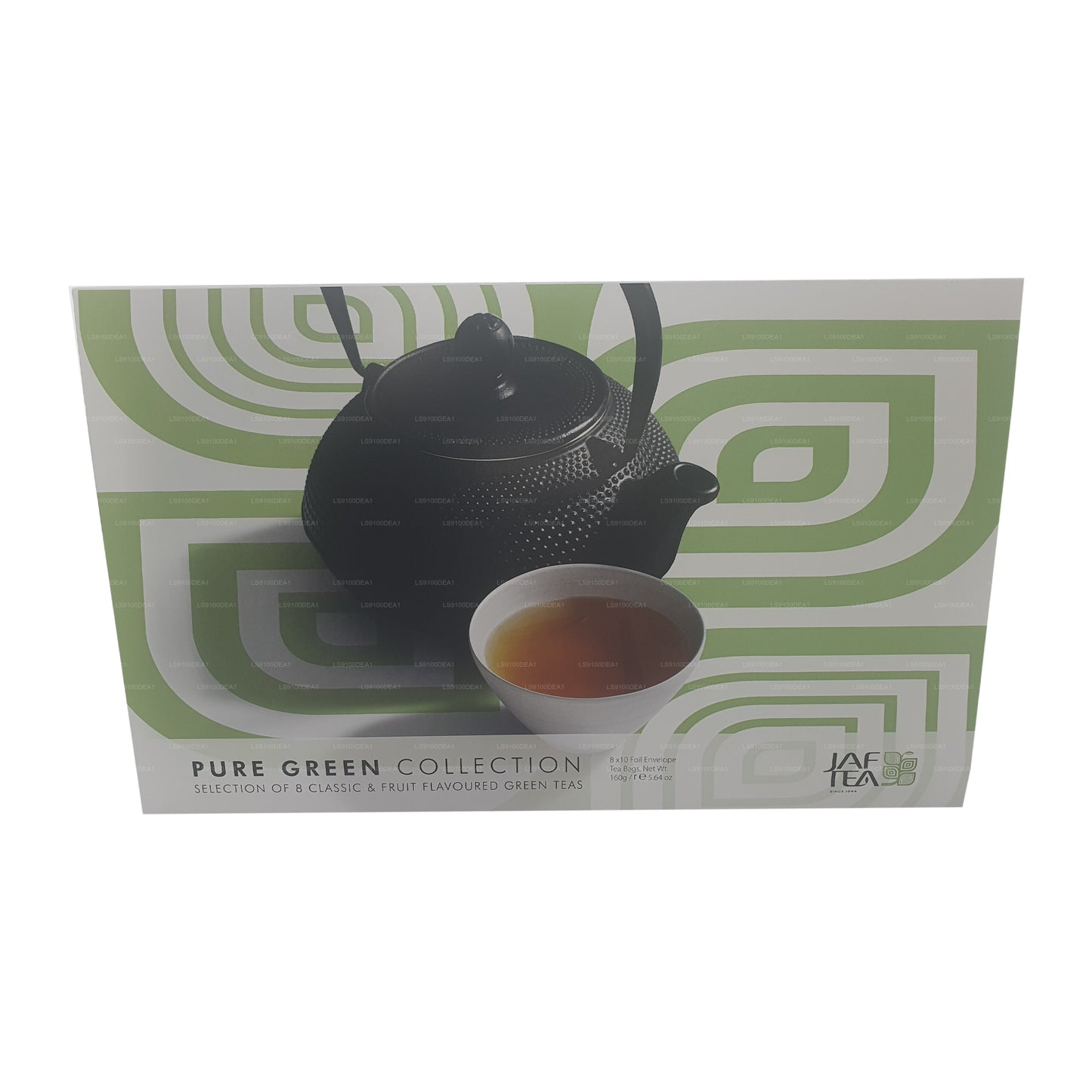 Colección Jaf Tea Pure Green (160 g) 80 bolsitas de té