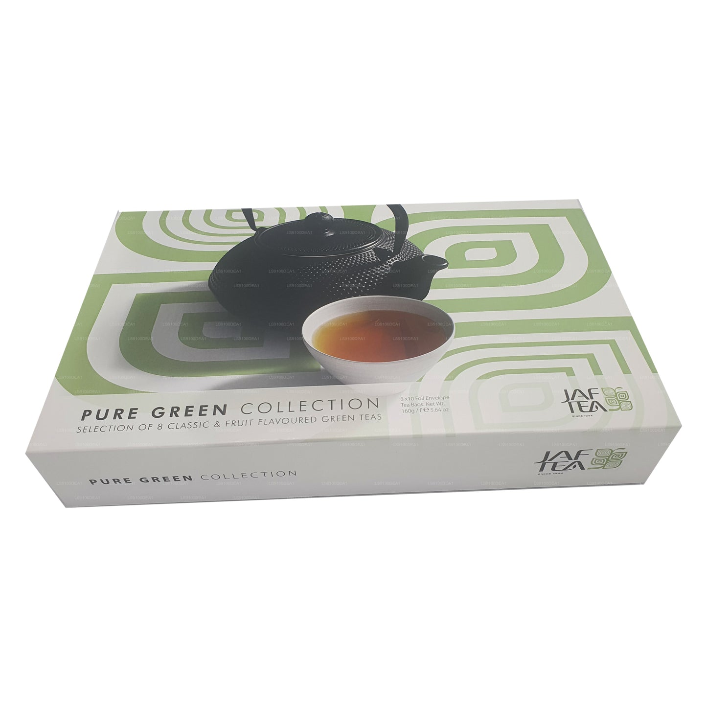 Colección Jaf Tea Pure Green (160 g) 80 bolsitas de té