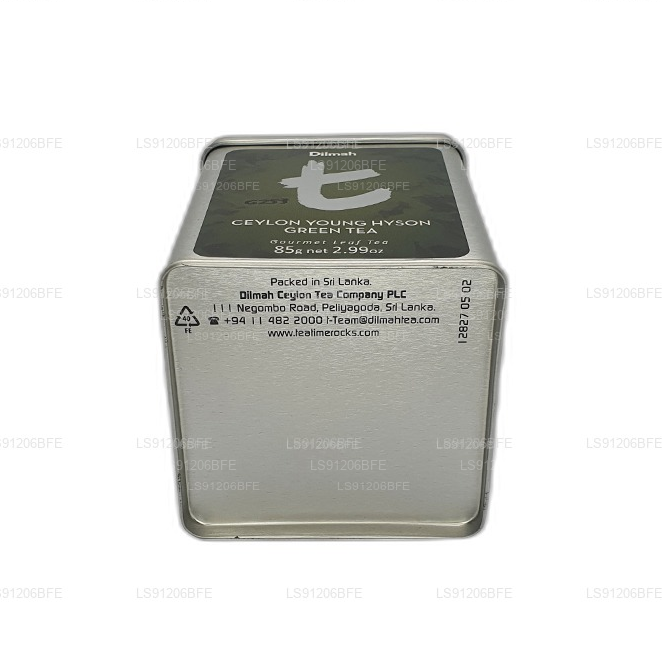 Té de hojas verdes de Ceilán Young Hyson de la serie T de Dilmah (85 g)
