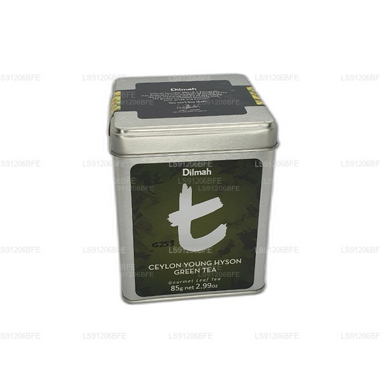 Té de hojas verdes de Ceilán Young Hyson de la serie T de Dilmah (85 g)
