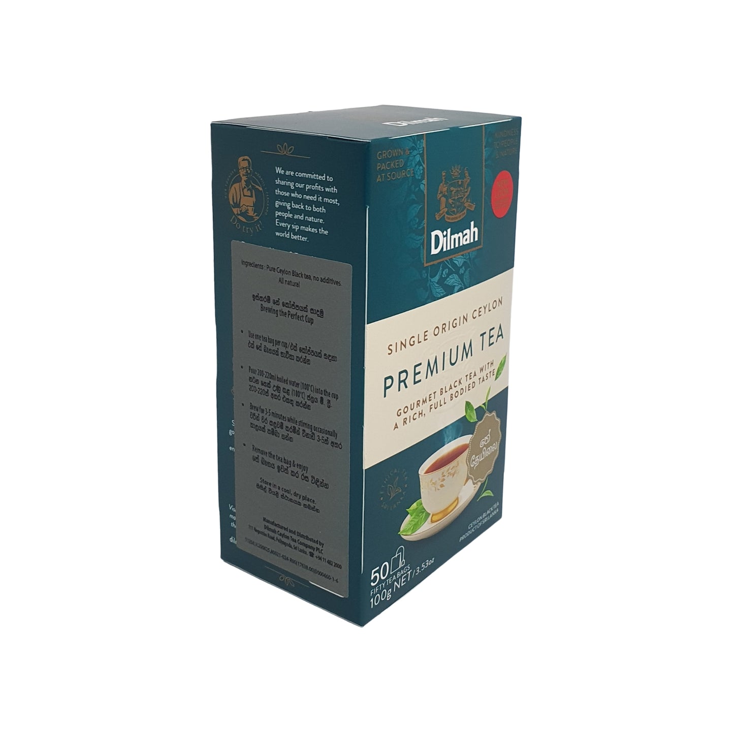 Bolsitas de té Dilmah Premium Ceylon