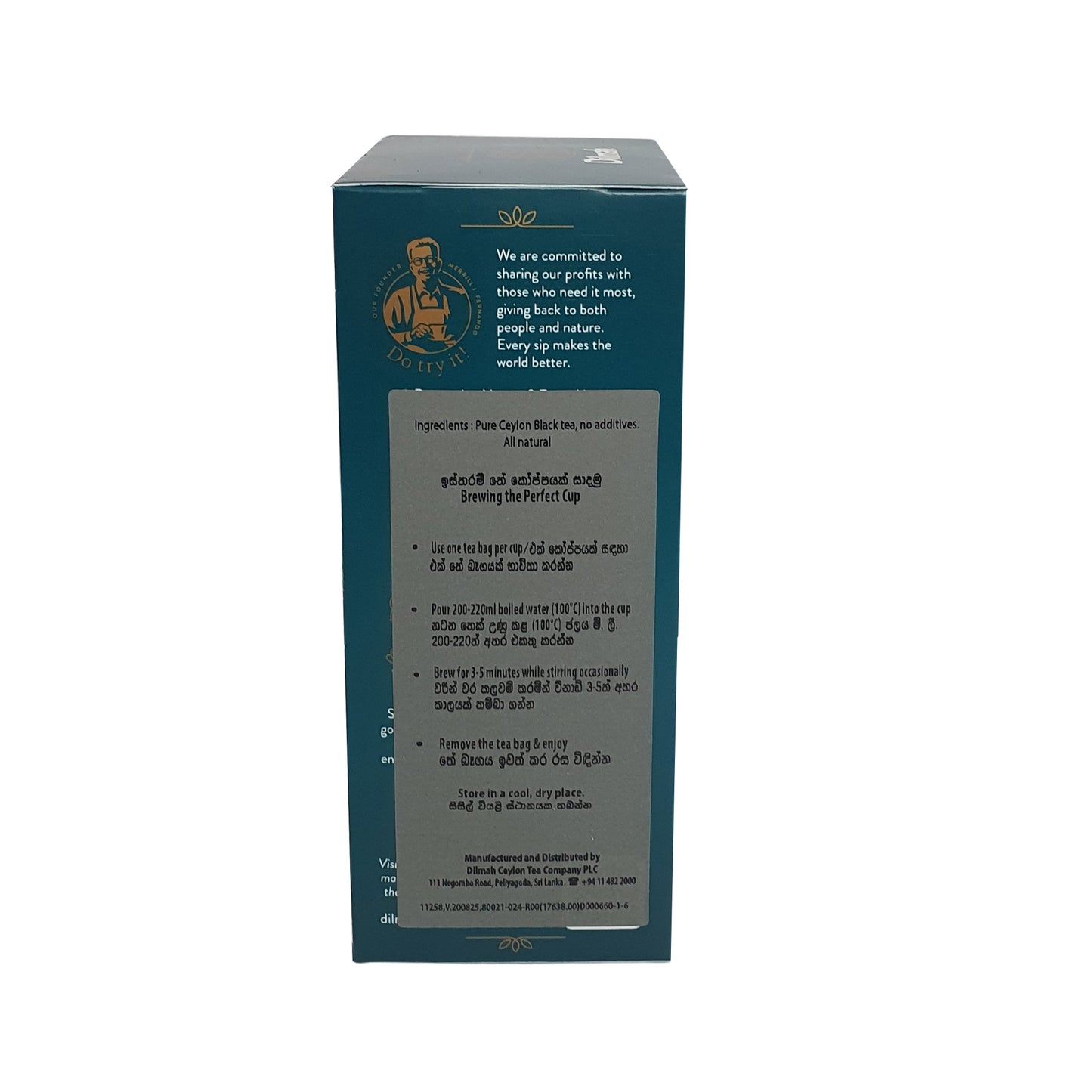 Bolsitas de té Dilmah Premium Ceylon