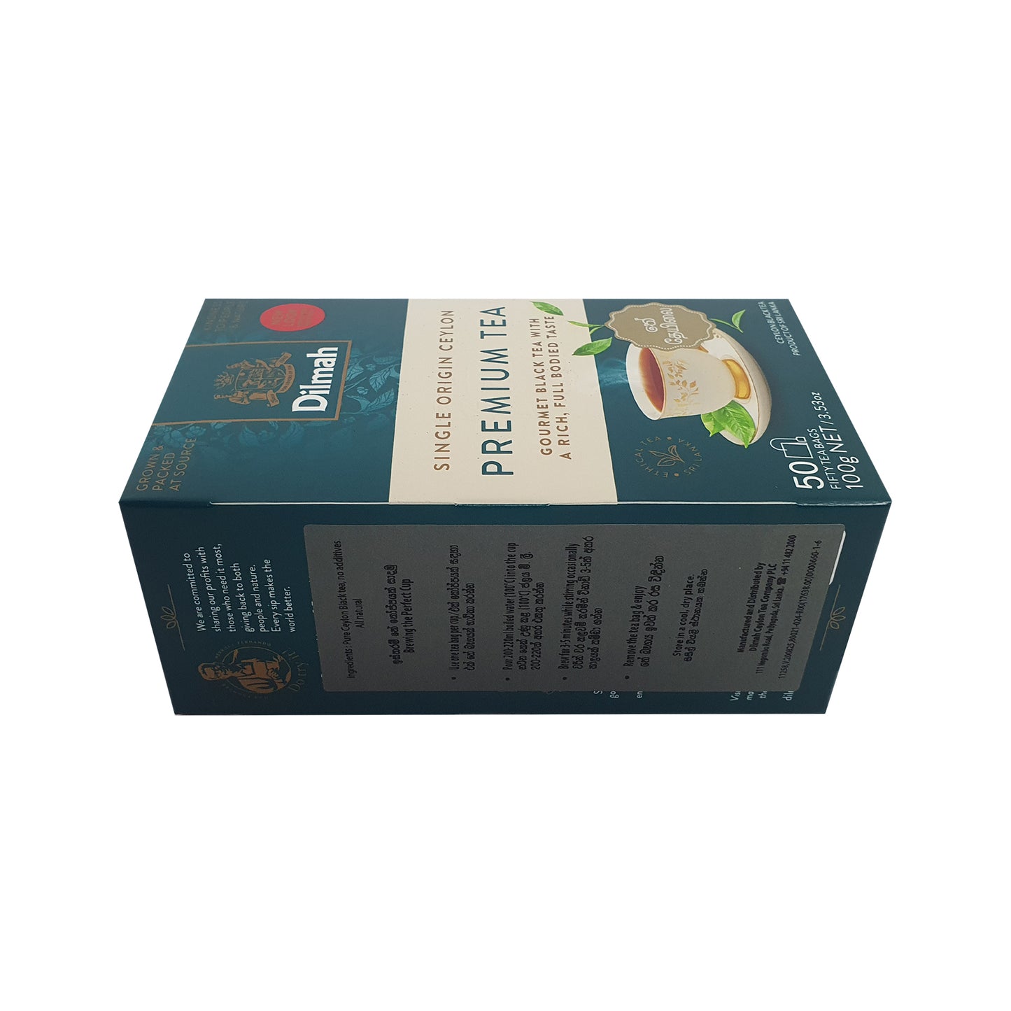 Bolsitas de té Dilmah Premium Ceylon