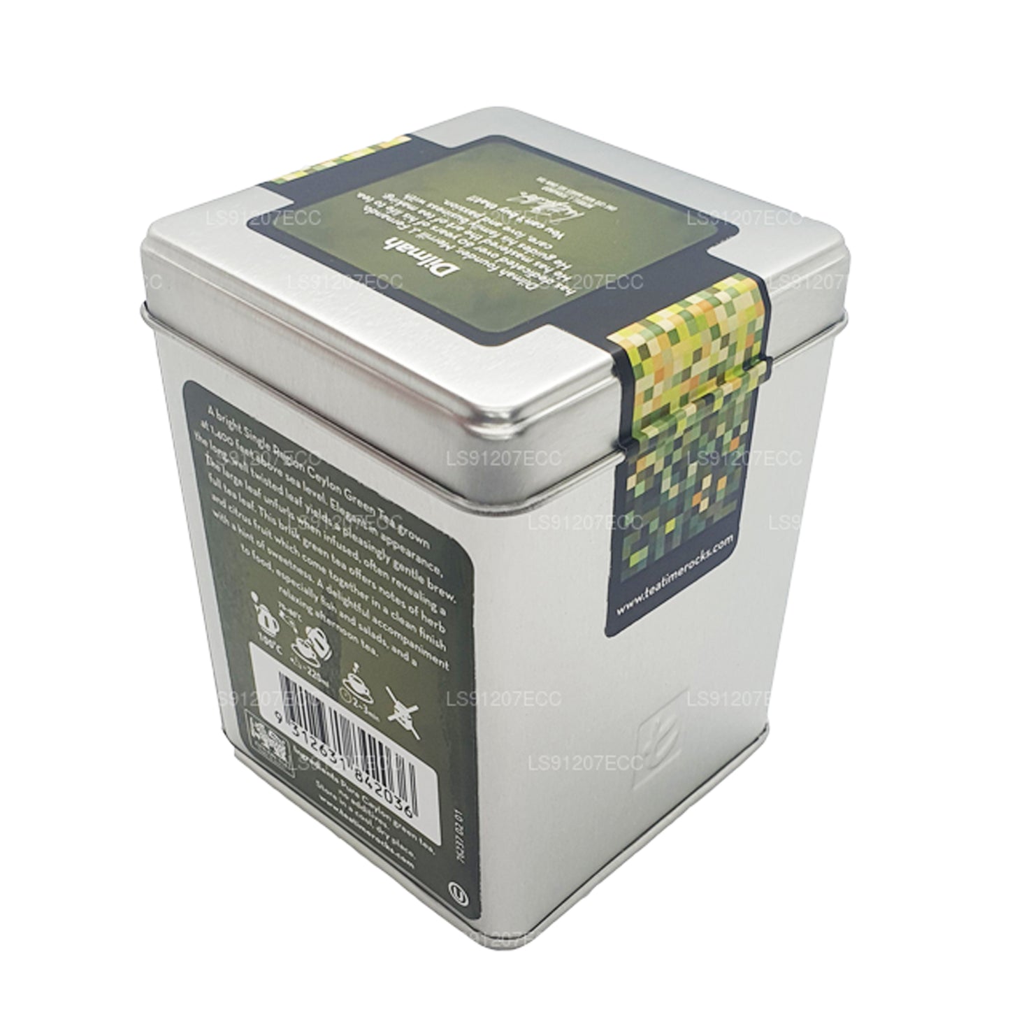 Té verde Dilmah T-series Ceylon Young Hyson (40 g) 20 bolsitas de té
