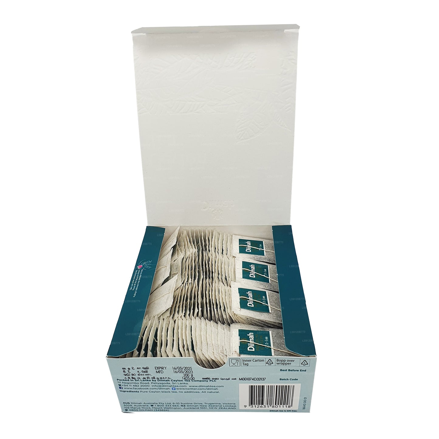 Té de Ceilán Dilmah Premium