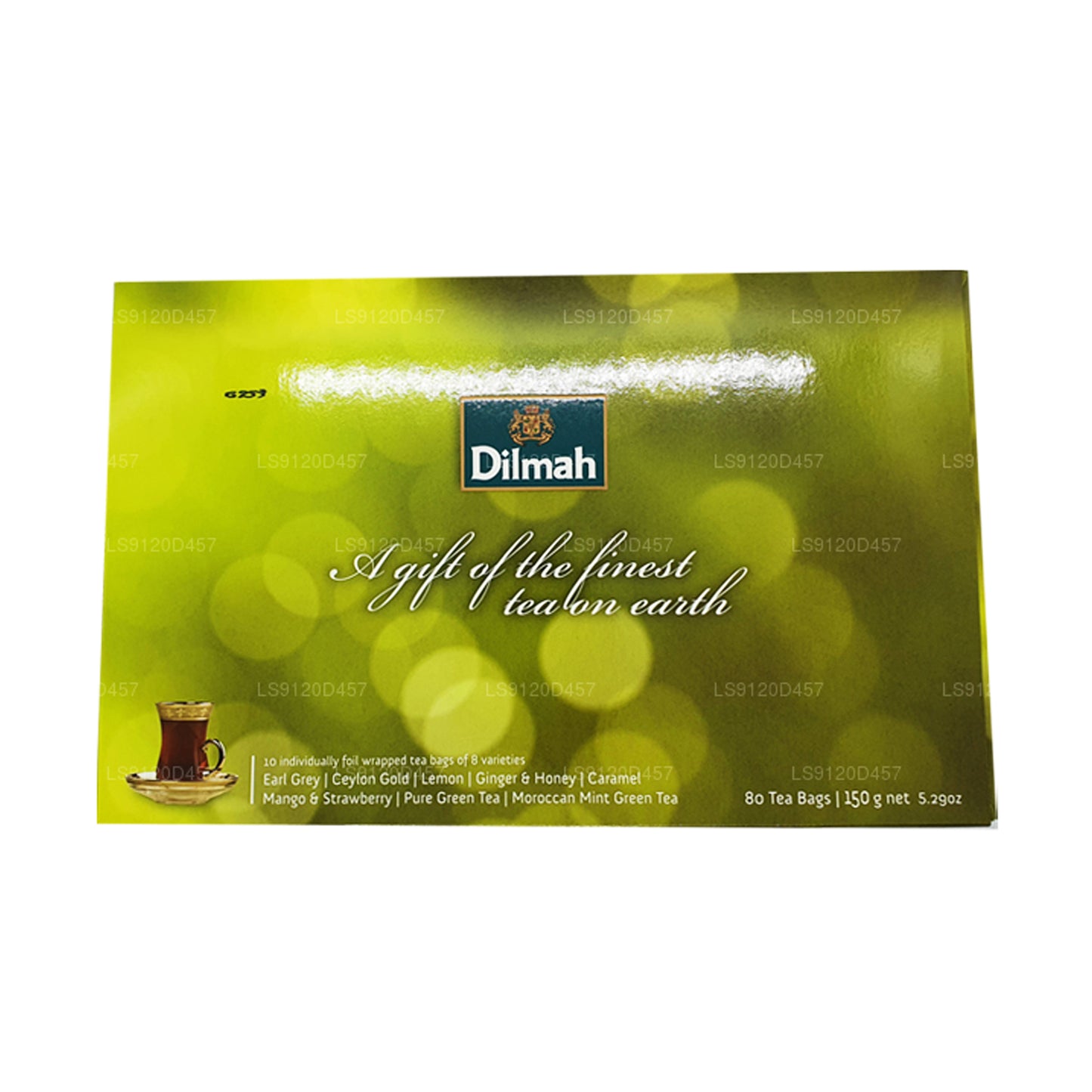 Dilmah Un regalo del mejor té del mundo (150 g) 80 bolsitas de té