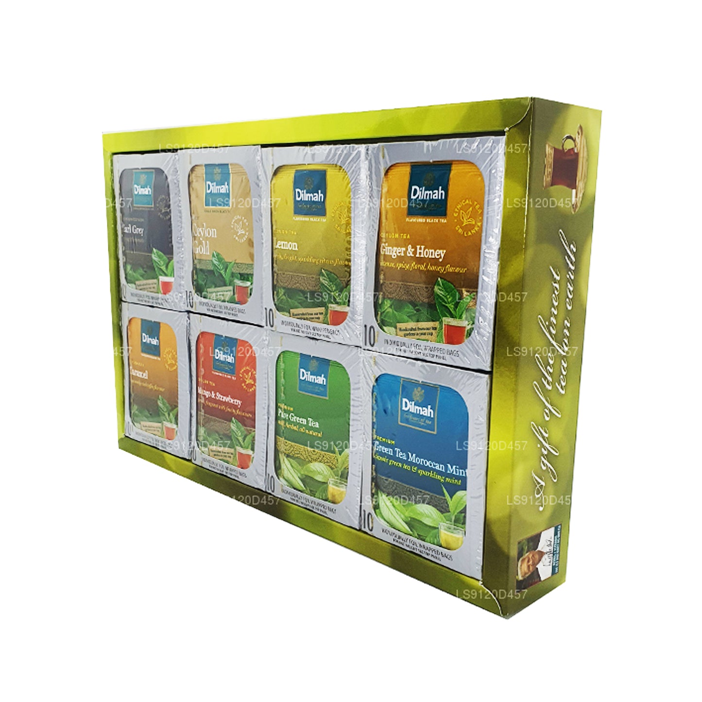 Dilmah Un regalo del mejor té del mundo (150 g) 80 bolsitas de té