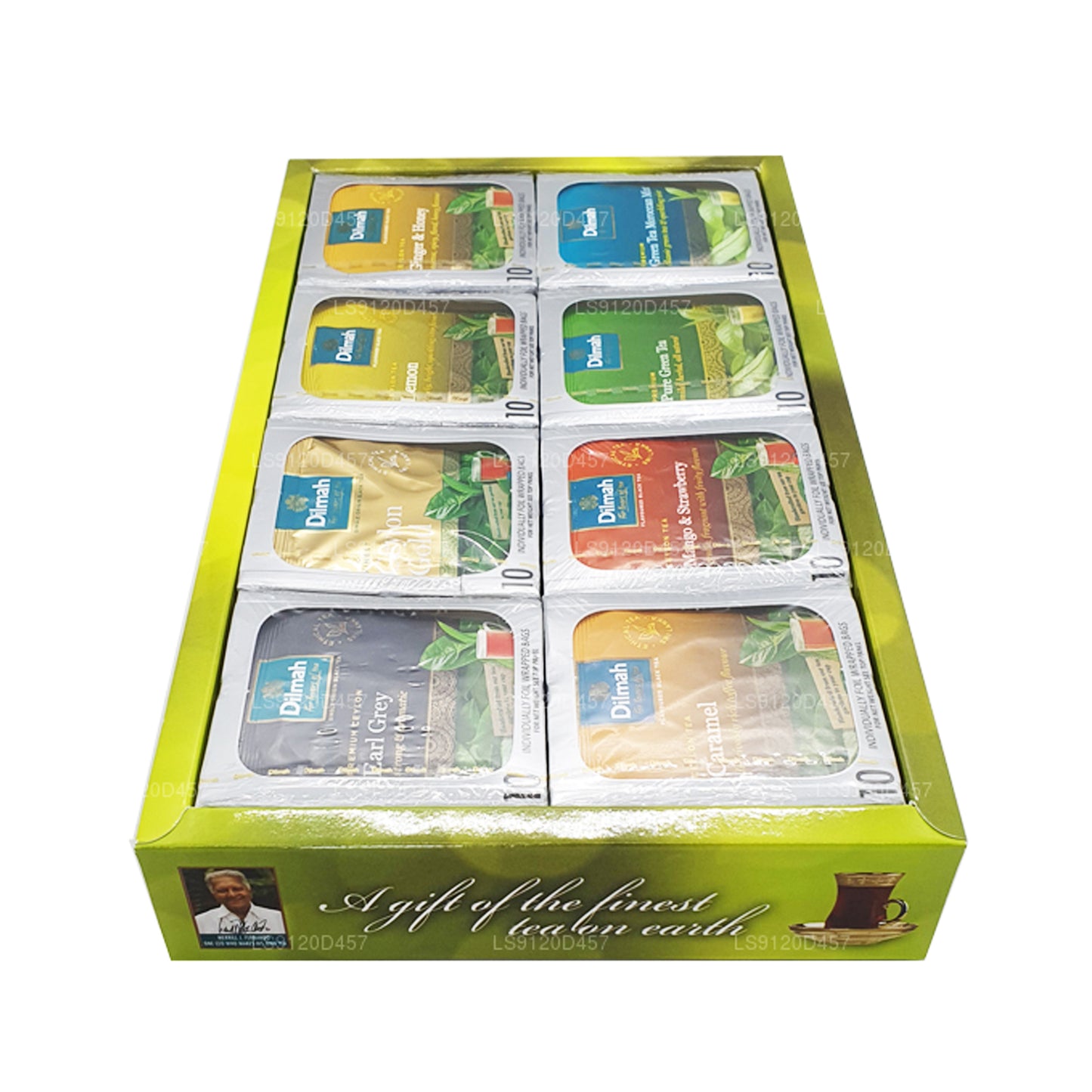 Dilmah Un regalo del mejor té del mundo (150 g) 80 bolsitas de té