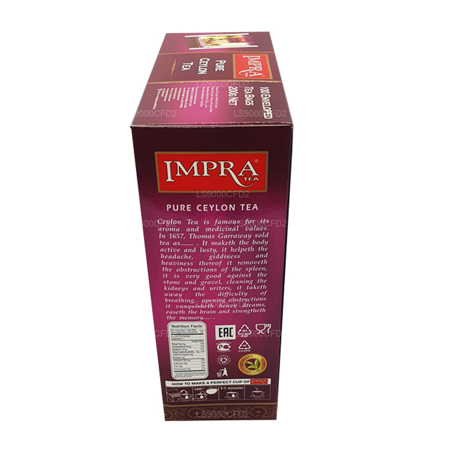 Té especial Impra Pure Ceilán (200 g)