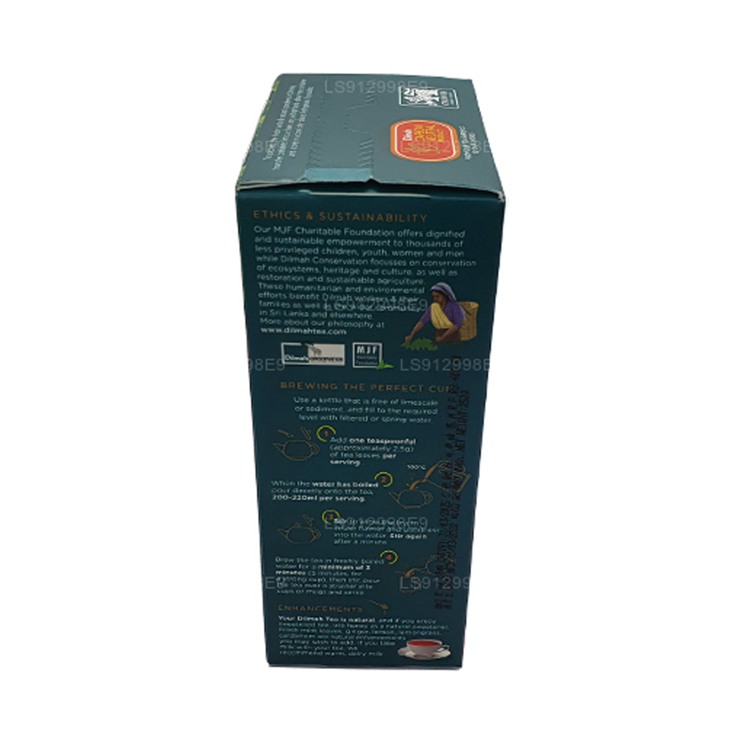 Té de hojas sueltas de Ceilán Dilmah Premium (125 g)