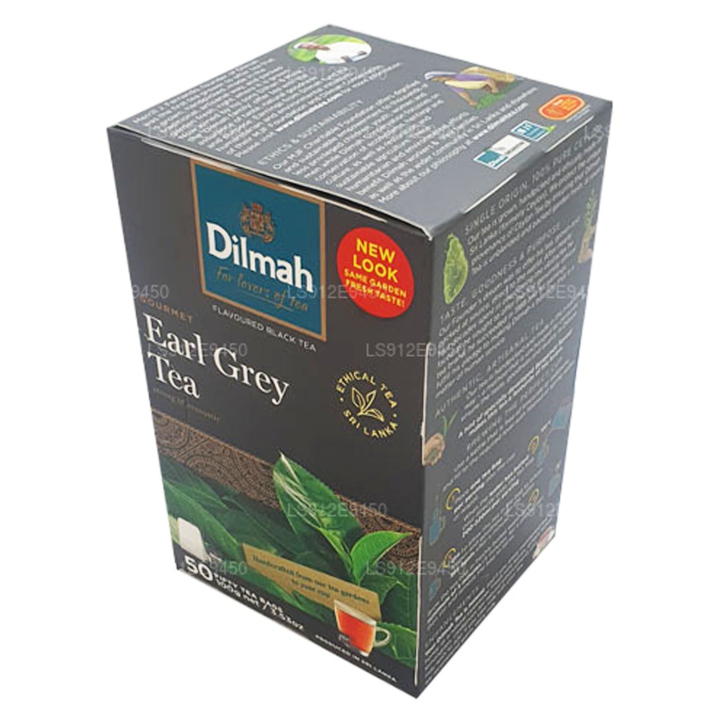 Té Dilmah Earl Grey (100 g) 50 bolsitas