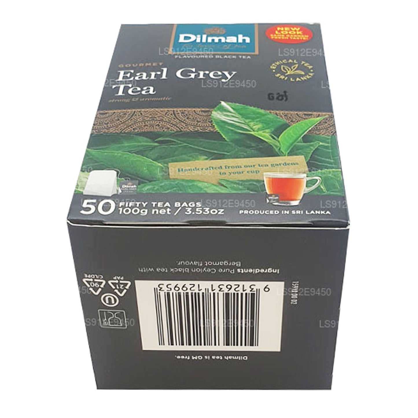 Té Dilmah Earl Grey (100 g) 50 bolsitas