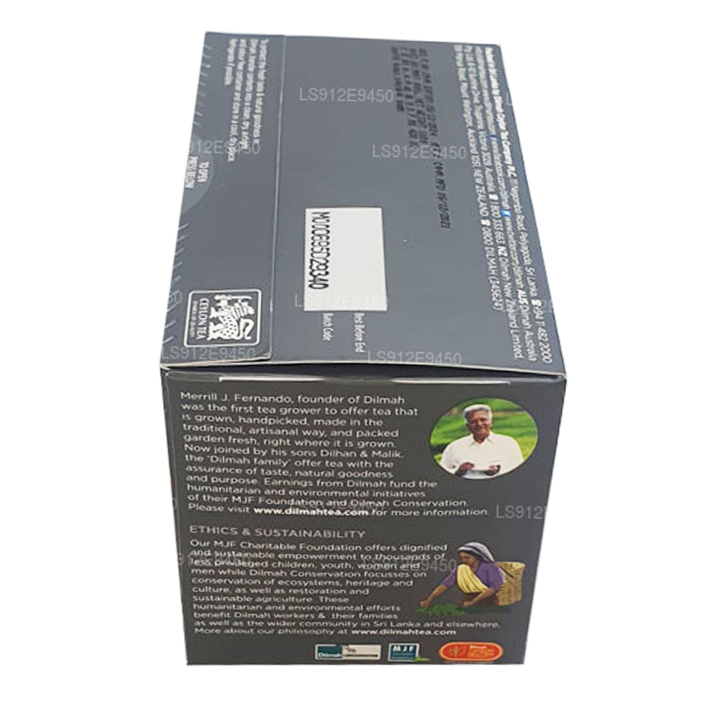 Té Dilmah Earl Grey (100 g) 50 bolsitas