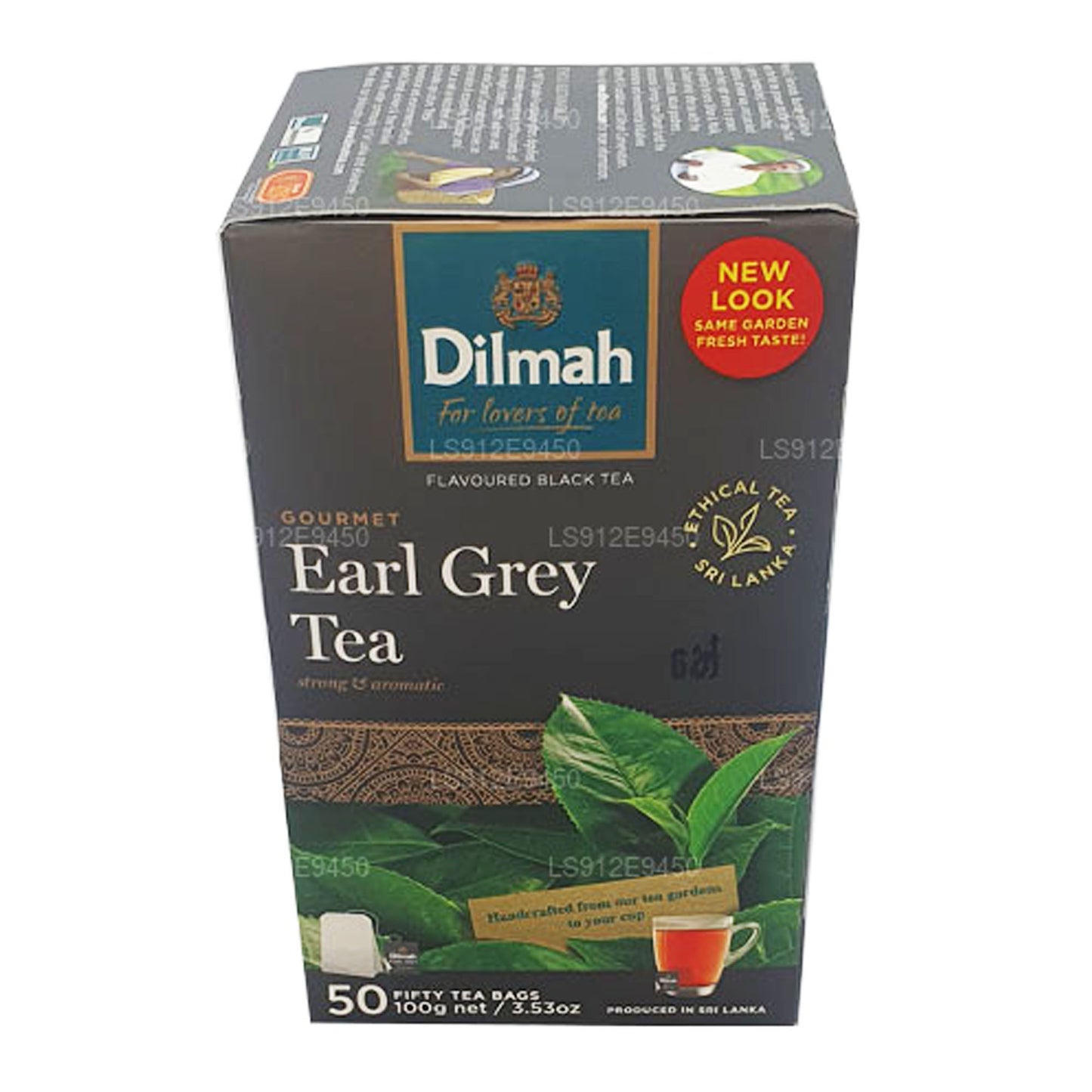 Té Dilmah Earl Grey (100 g) 50 bolsitas