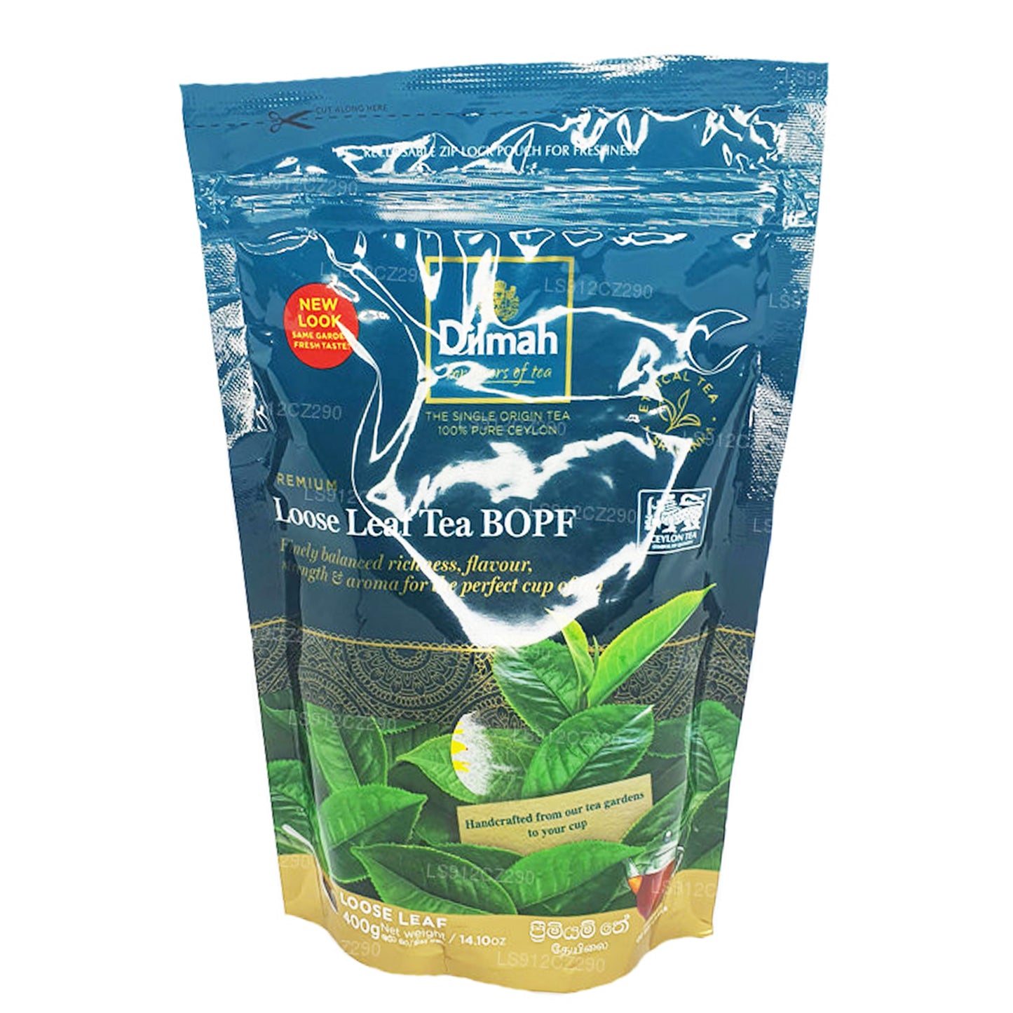 Té negro de hojas sueltas Dilmah Premium de Ceilán BOPF (200 g)