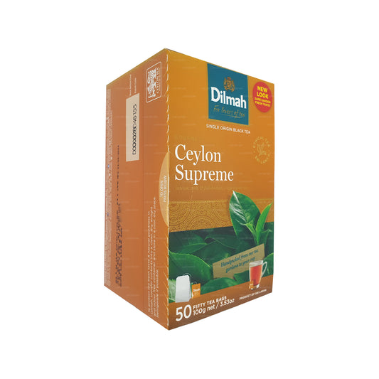 Dilmah Ceylon Supreme (100 g) 50 bolsitas de té