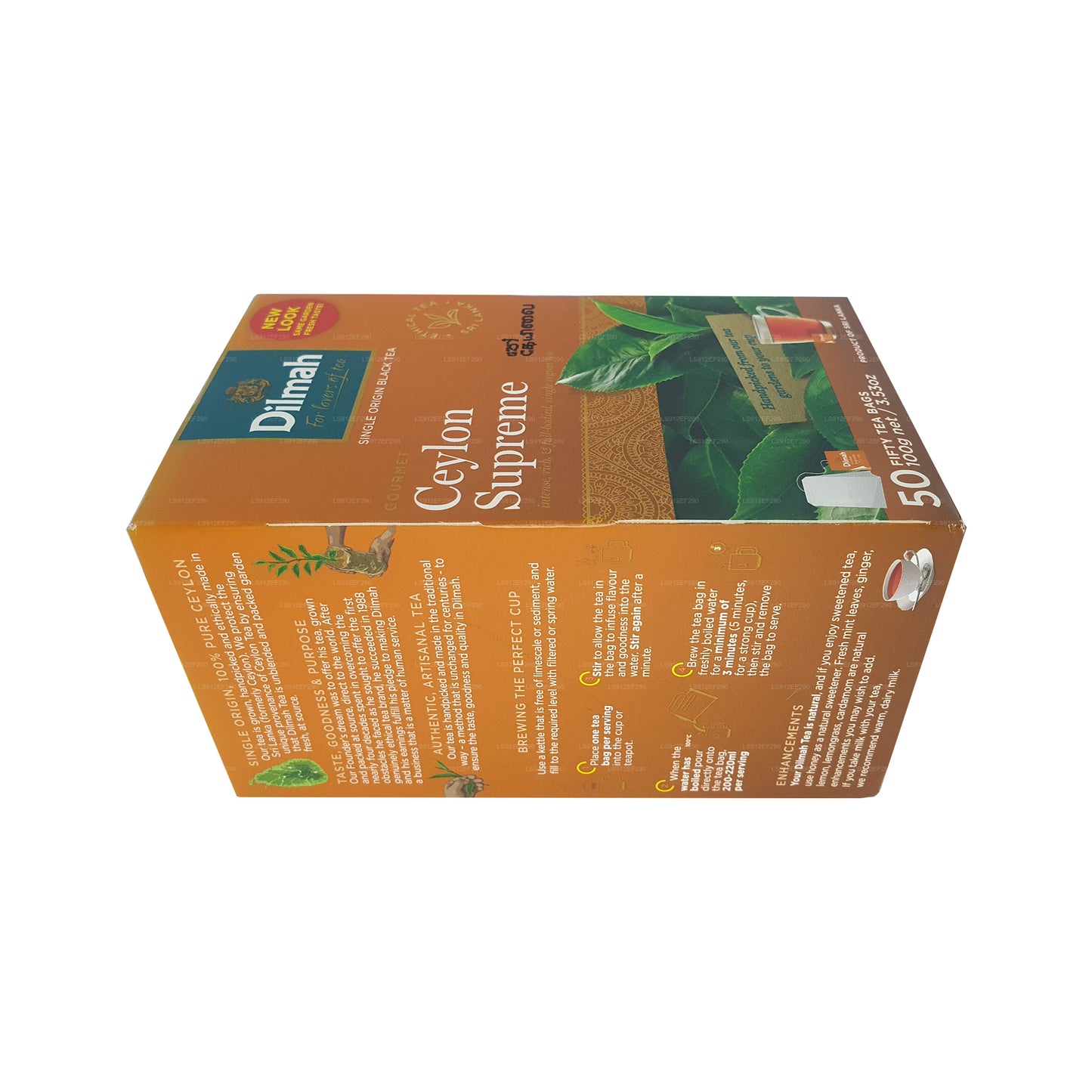 Dilmah Ceylon Supreme (100 g) 50 bolsitas de té