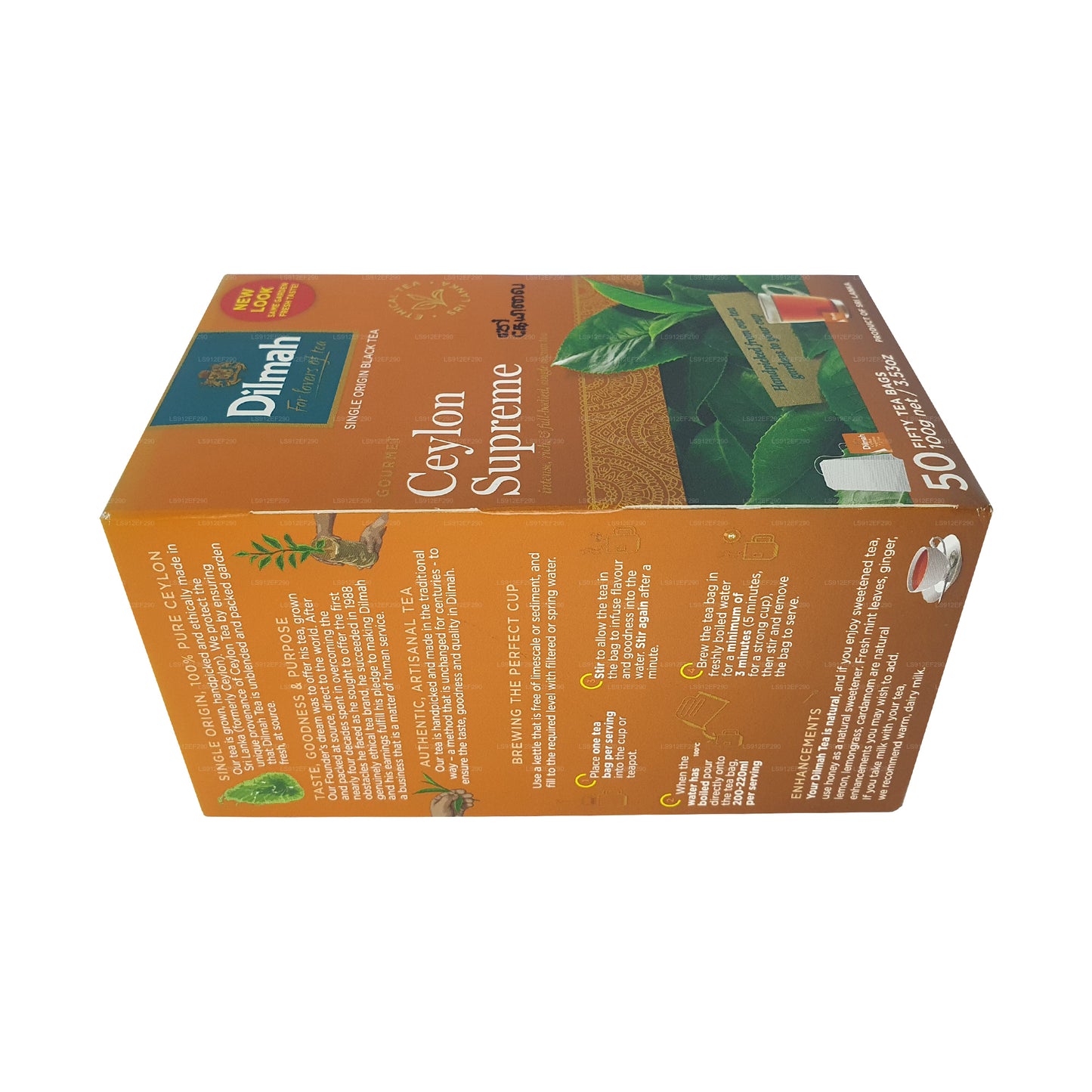 Dilmah Ceylon Supreme (100 g) 50 bolsitas de té