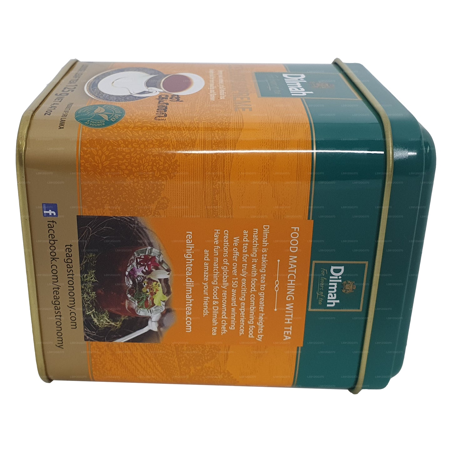 Té de hojas sueltas Dilmah Ceylon Supreme (125 g)