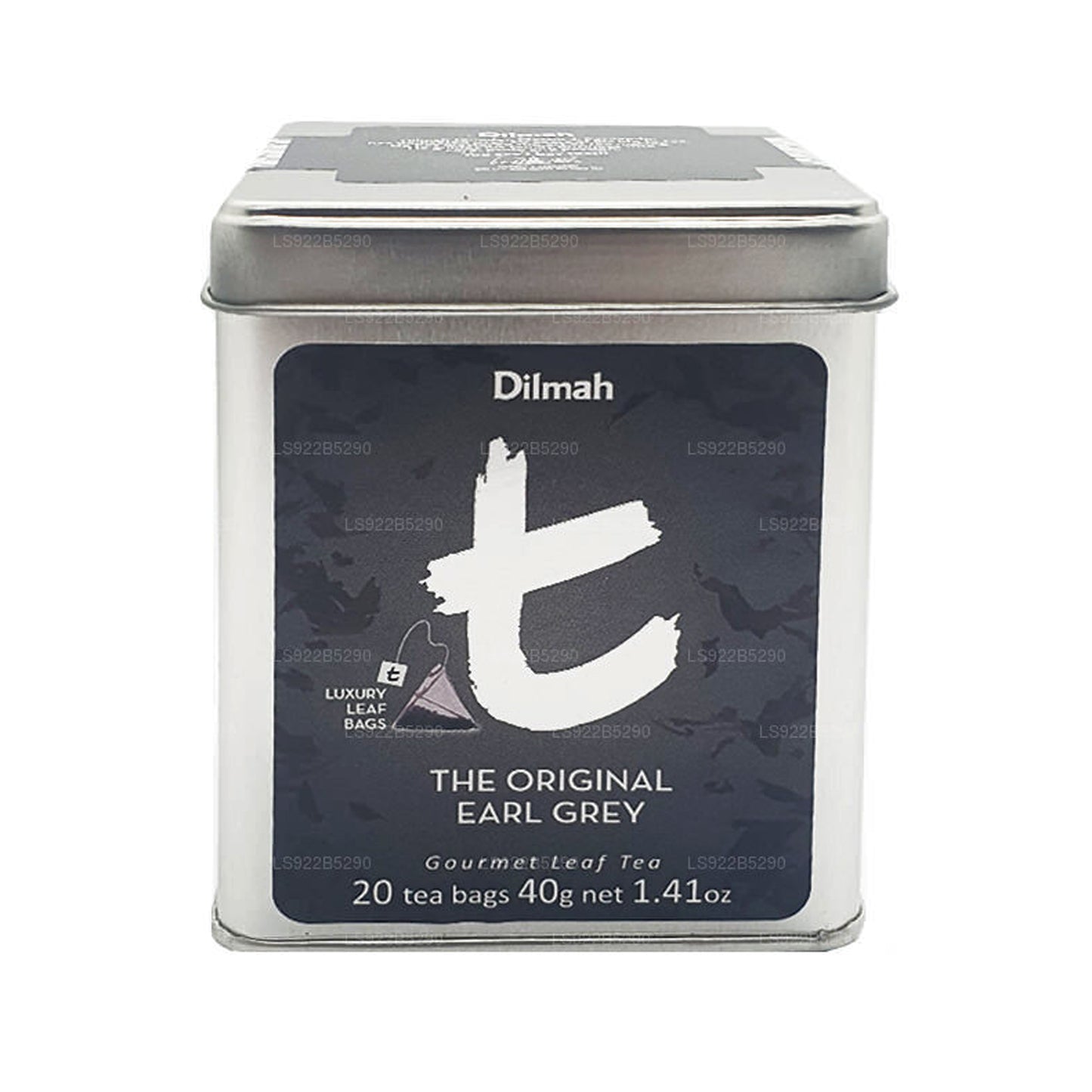 Té The Original Earl Grey de la serie T de Dilmah (40 g), 20 bolsitas