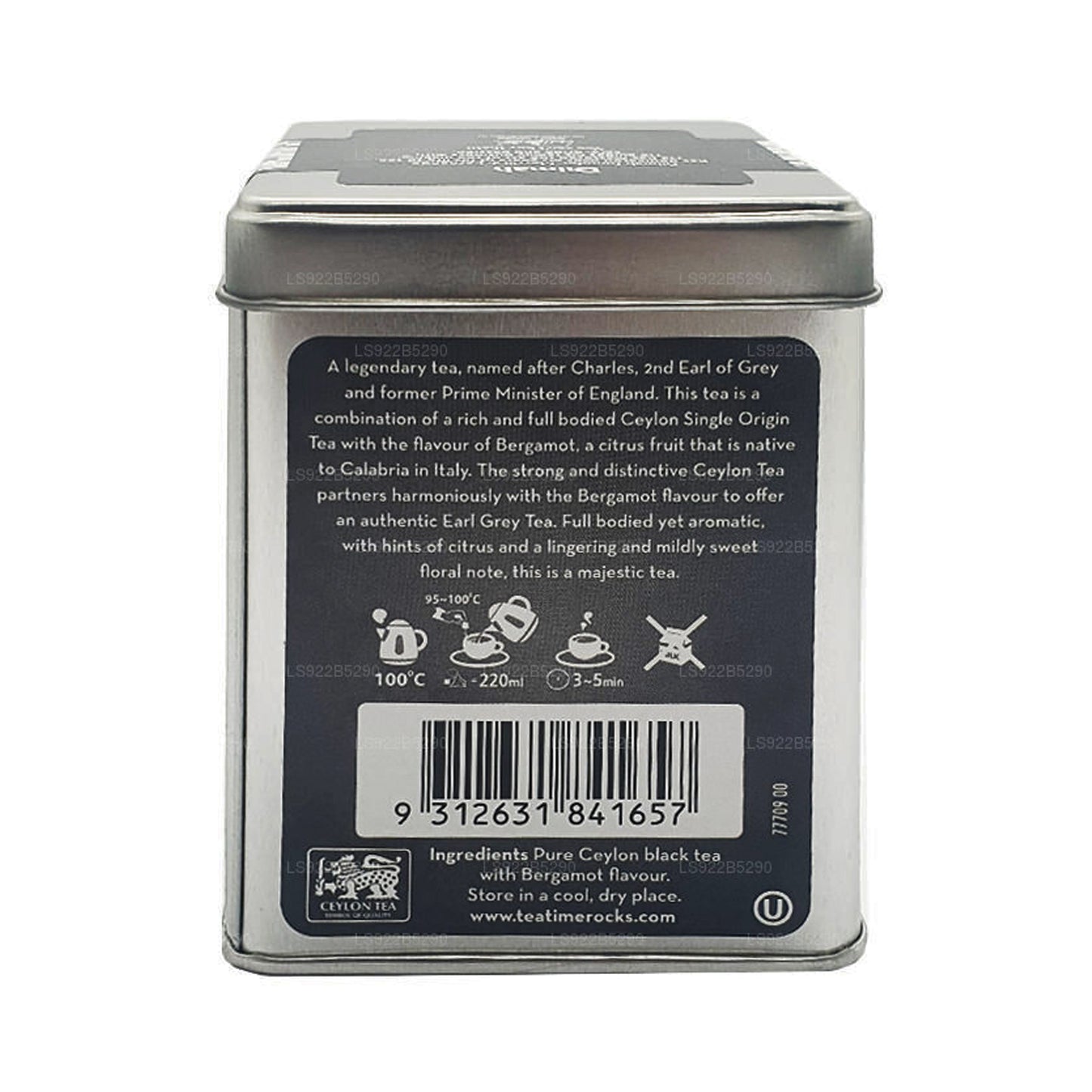 Té The Original Earl Grey de la serie T de Dilmah (40 g), 20 bolsitas