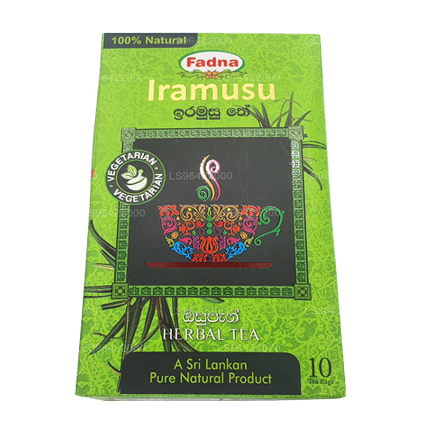 Té de hierbas Fadna Iramusu (20 g) 10 bolsitas de té