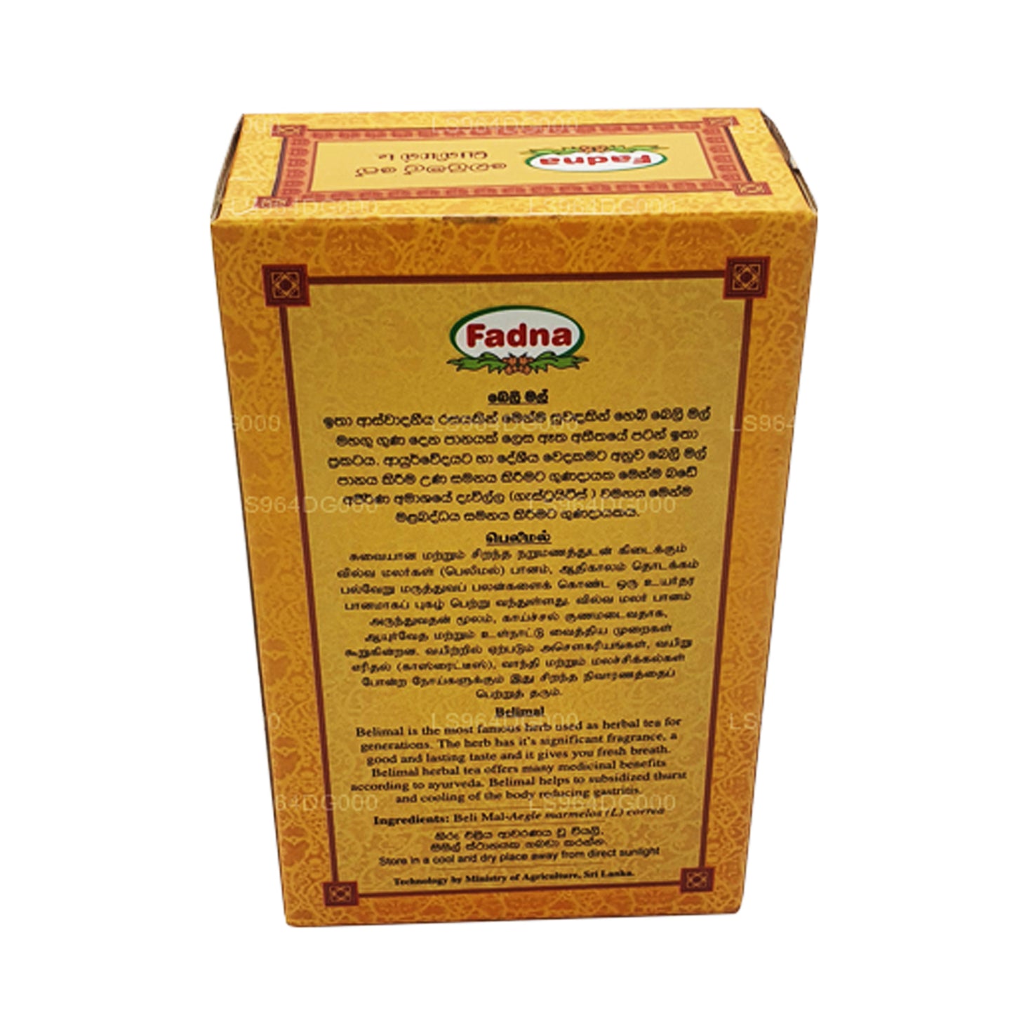Té de hierbas Fadna Belimal (20 g) 10 bolsitas de té