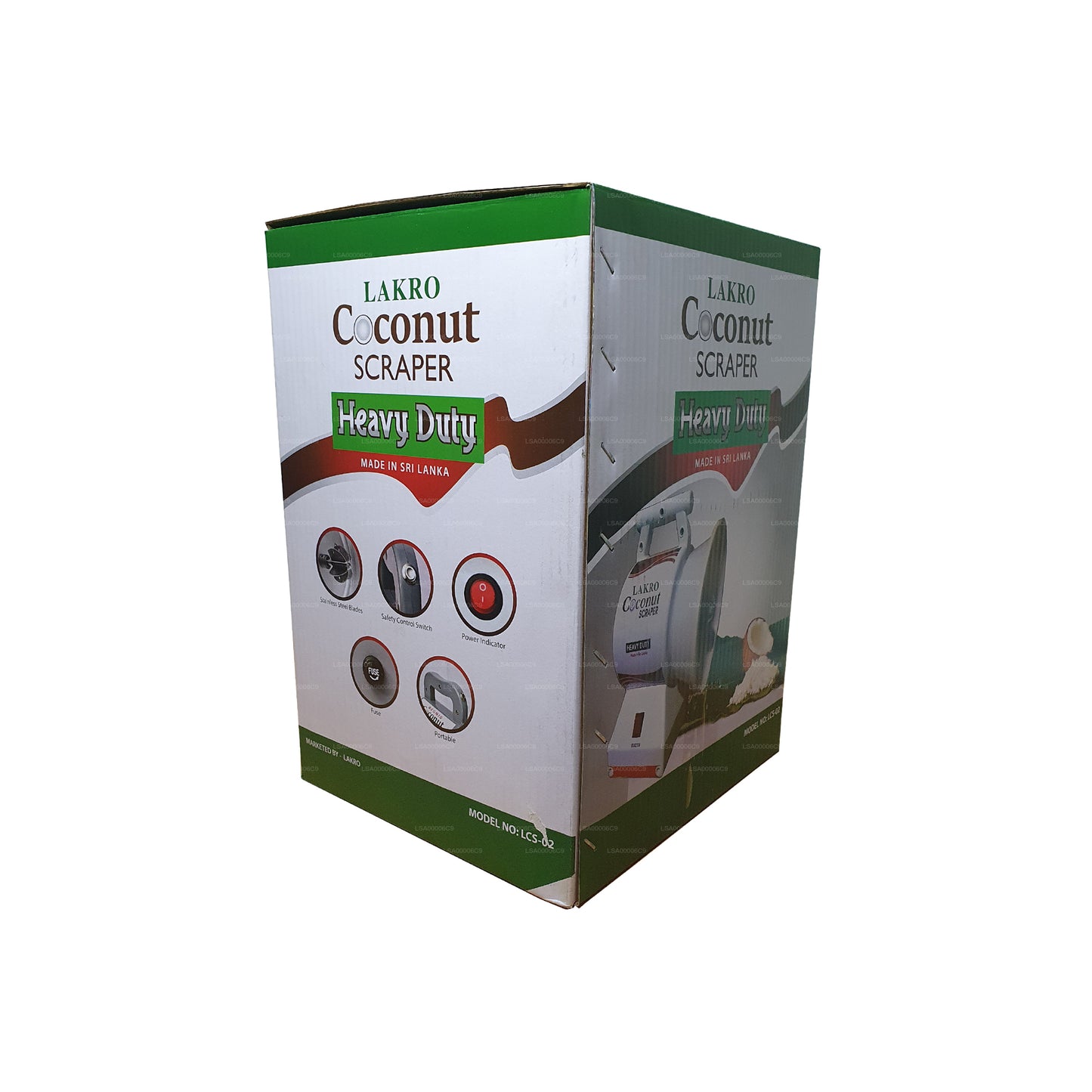 Máquina raspadora de coco Lakro Heavy Duty (LCS-007)