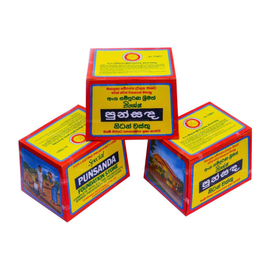 Punsanda Nidan Wasthu (Piedras principales de la fundación)