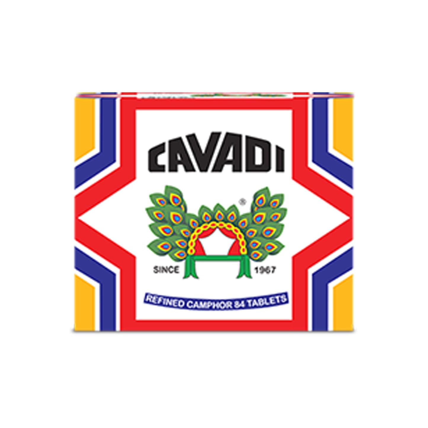 Cavadi Mark Camphor Refined Camphor 105 Tablets