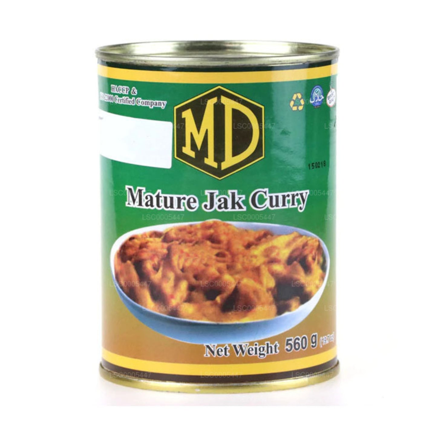 Curry Jack Curry Curry de MD Kiri Koss (565 g)