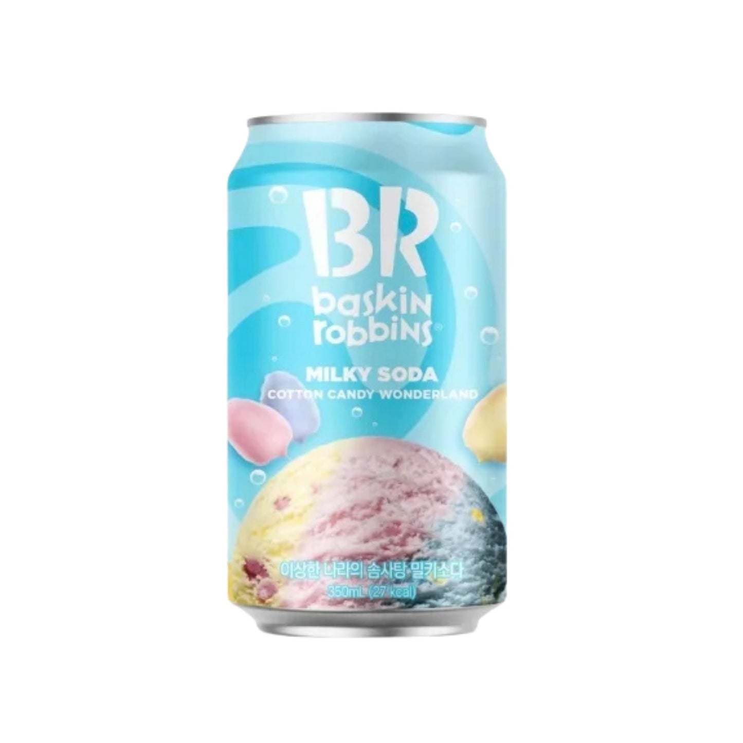 Baskin Robbins Soda de Leche sabor Algodón de Azúcar Wonderland (350ml)