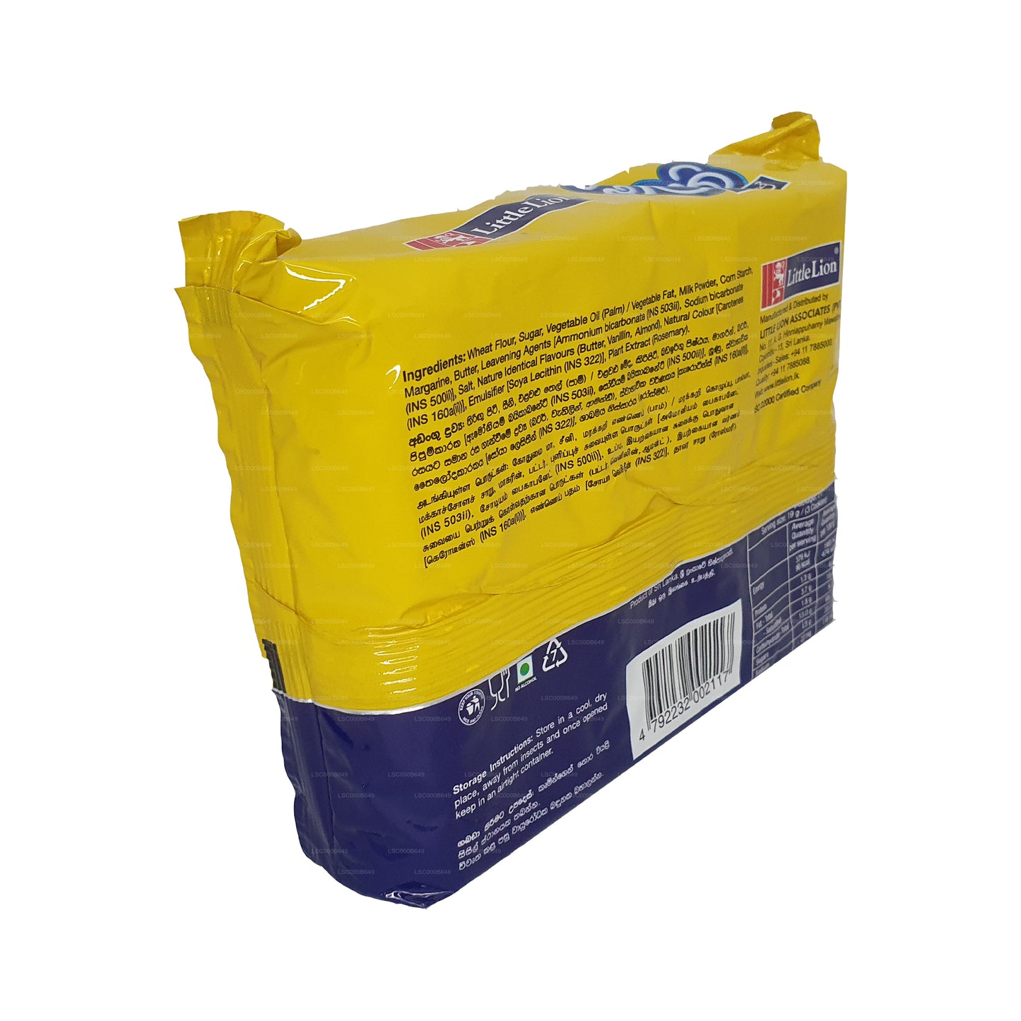 Galletas lechosas Little Lion Biscuit (400 g)