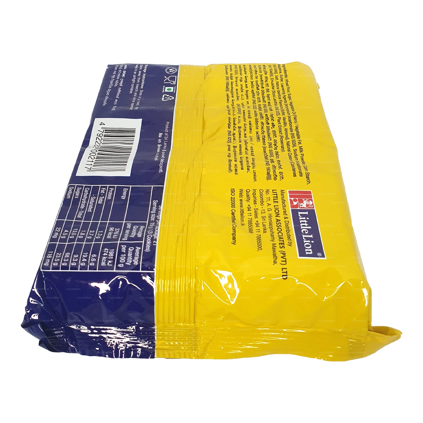 Galletas lechosas Little Lion Biscuit (400 g)