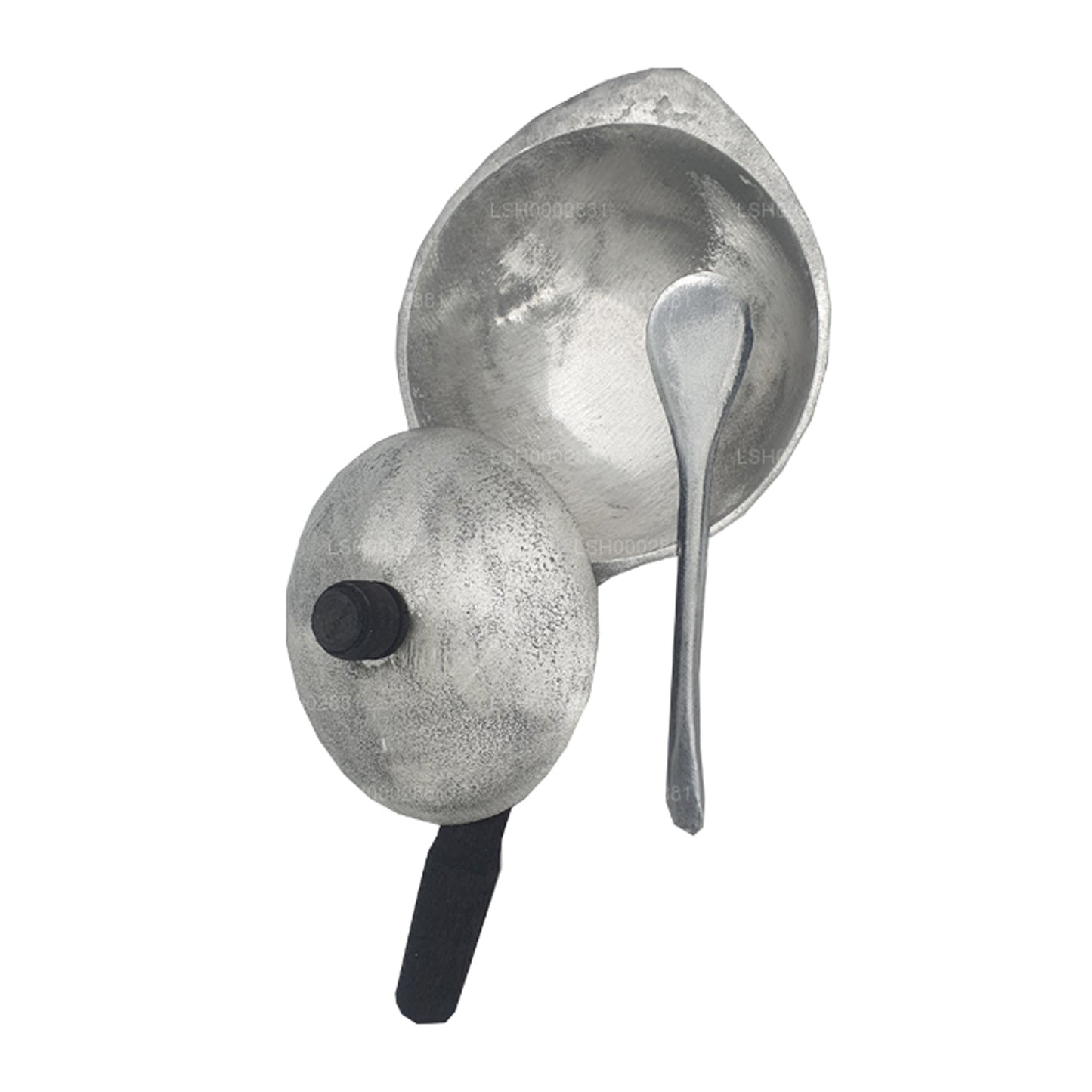 Sartén de aluminio con tapa