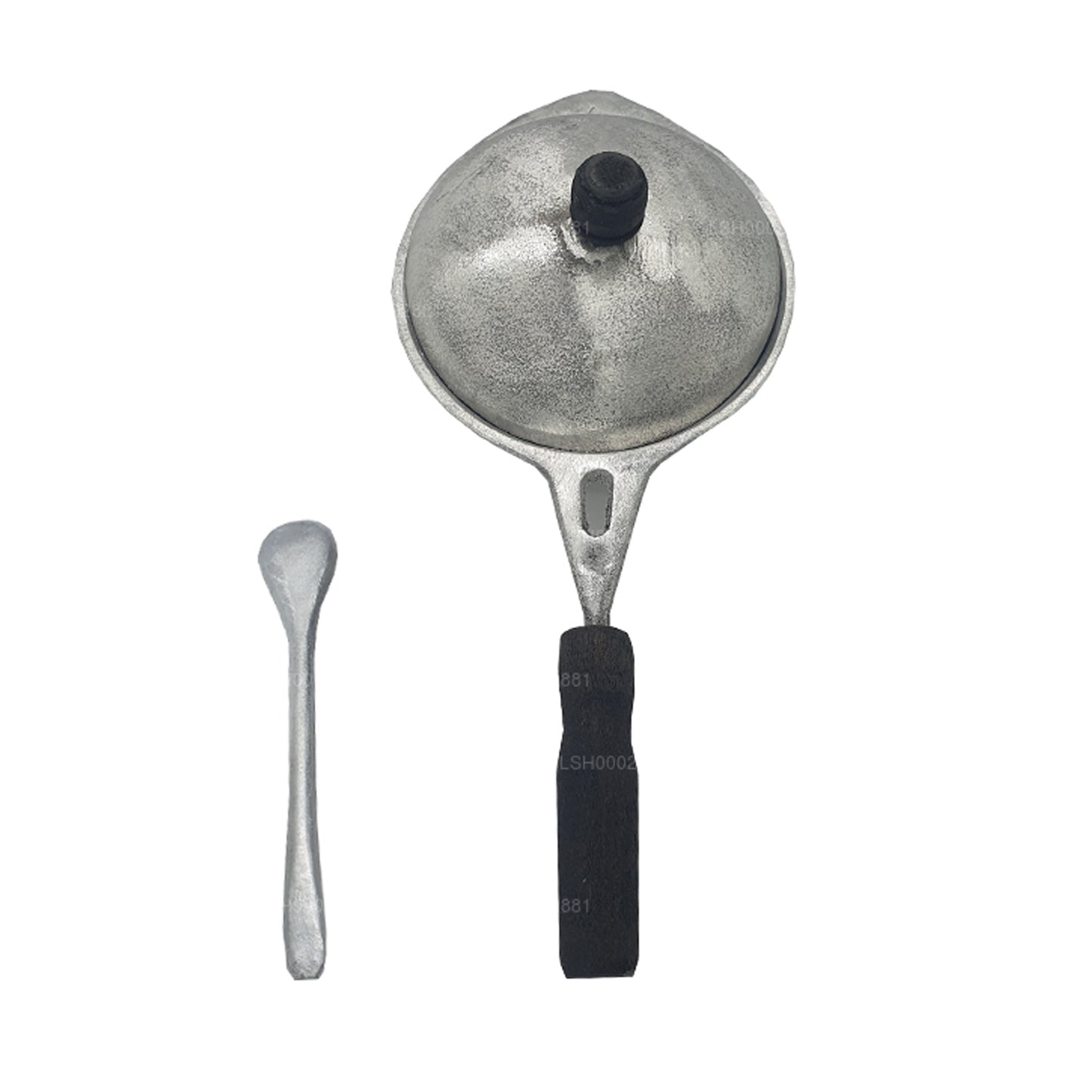 Sartén de aluminio con tapa