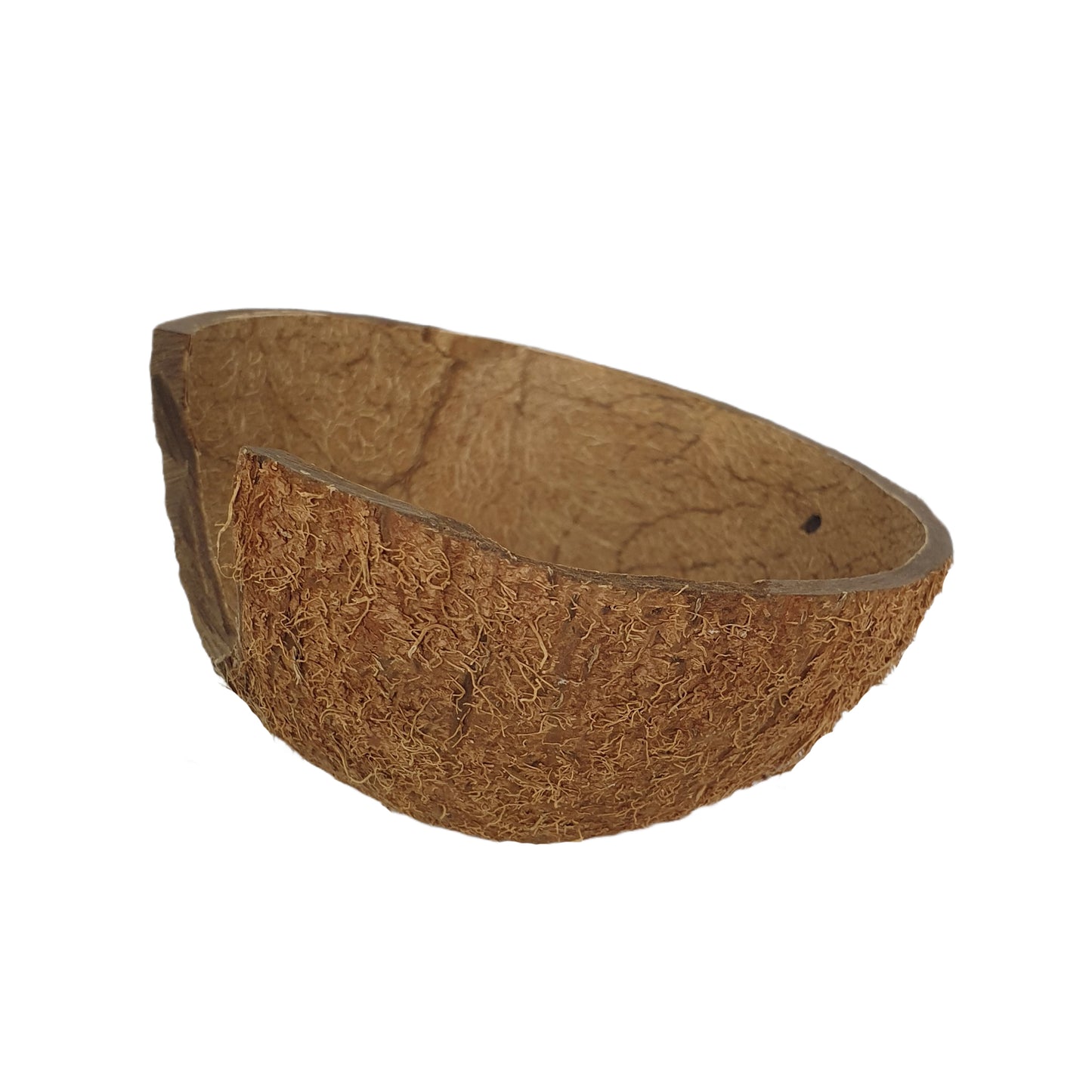 Cueva Bivenro Natural con 1/2 cáscara de coco (tamaño único)