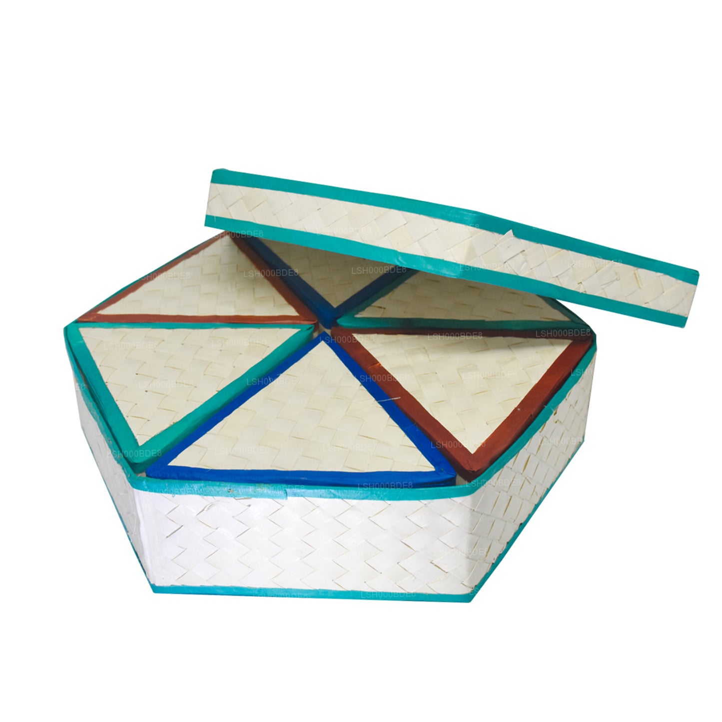 Caja de regalo Lakpura Palmyrah Leaf (diseño D)