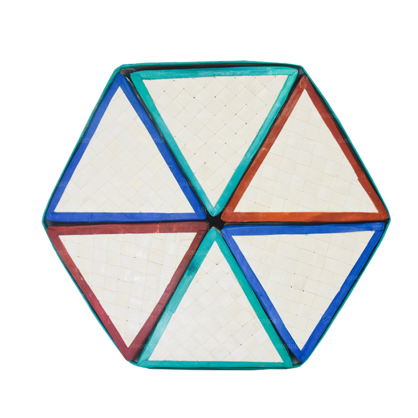 Caja de regalo Lakpura Palmyrah Leaf (diseño D)